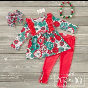 Bunches of Flowers 2 Piece Set